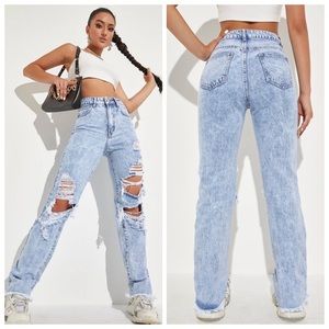 SHEIN Boyfriend Jeans for Women - Poshmark